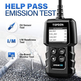 8105 Merge Topdon Car Engine Spray Fault Code Reader OBD2/EOBD/CAN Diagnostic Scanner Reset Tool Z132.