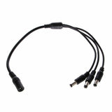 04100 Merge DC 12V Extension Cable Y Splitters Led Light Strip CCTV Security Cameras 1 to 3 Z220.