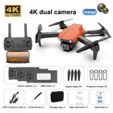 13104 Built For Speed Drone X Pro 4K HD Dual Camera Selfie WiFi FPV GPS Foldable RC Quadcopter AU Orange X166 xxxxxxx You 190126..