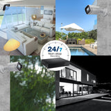 14107 Merge 8 Channel NVR CCTV Wireless Home IP Security Camera Outdoor 1080P HD W/P X124.