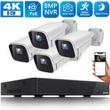 14107 Merge 8 Channel NVR CCTV Wireless Home IP Security Camera Outdoor 1080P HD W/P X124.