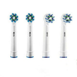 18202 Merge Health Cross Action Oral B Compatible Electric Tooth Brush Replacement Brush Heads x4