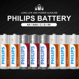 09106 Merge Phillips 8 Pack Alkaline AAA Long Life Power Battery 1.5V Items Outback glowing Diamonds Celebration Items X133.